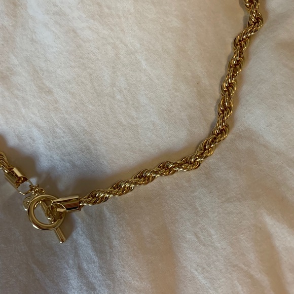 LOFT Gold Rope Necklace - Picture 2 of 2